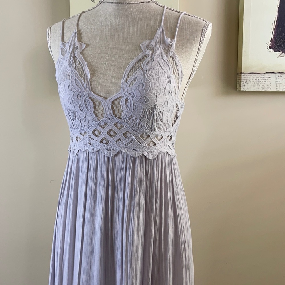 *Free People FP One Adella Maxi Slip Dress J-2 - Picture 4 of 7